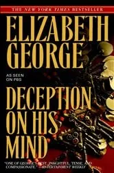 Book cover of Deception on His Mind by Elizabeth George