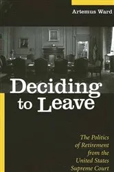 Book cover of Deciding to Leave by Artemus Ward