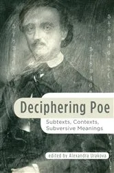 Book cover of Deciphering Poe by Alexandra Urakova