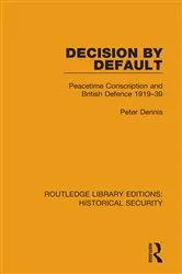 Book cover of Decision by Default by Peter Dennis