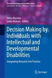Book cover of Decision Making by Individuals with Intellectual and Developmental Disabilities by Ishita Khemka