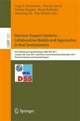 Book cover of Decision Support Systems – Collaborative Models and Approaches in Real Environments by Hernandez Jorge
