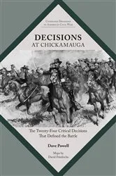 Book cover of Decisions at Chickamauga by Unknown