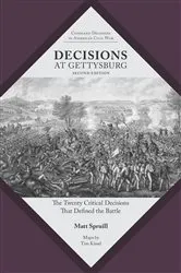 Book cover of Decisions at Gettysburg by Unknown