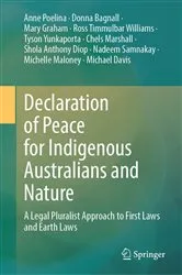 Book cover of Declaration of Peace for Indigenous Australians and Nature by Anne Poelina