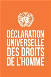 Book cover of Declaration Universelle des Droits de l'Homme by United Nations DPI