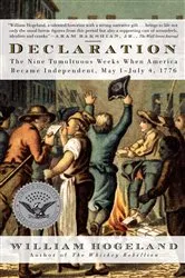 Book cover of Declaration by William Hogeland