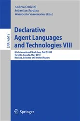 Book cover of Declarative Agent Languages and Technologies VIII by Andrea Omicini