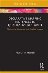 Book cover of Declarative Mapping Sentences in Qualitative Research by Paul M. W. Hackett