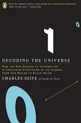 Book cover of Decoding the Universe by Charles Seife