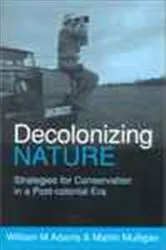 Book cover of Decolonizing Nature by William Adams