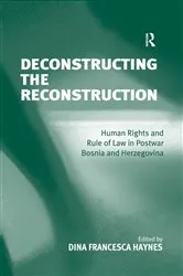 Book cover of Deconstructing the Reconstruction by Unknown