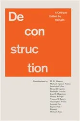 Book cover of Deconstruction: A Critique by A. Rajnath