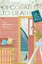 Book cover of Decorated to Death by Peg Marberg