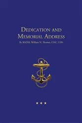 Book cover of Dedication and Memorial Address by RICHARD K TEMPLETON