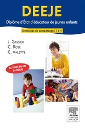 Book cover of DEEJE. Diplôme d'État d'éducateur de jeunes enfants by Céline Rose