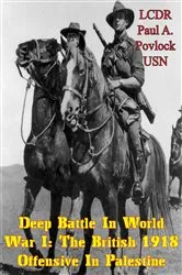 Book cover of Deep Battle In World War I: The British 1918 Offensive In Palestine by Unknown