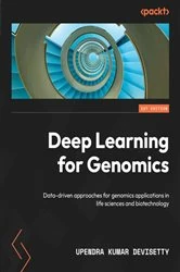 Book cover of Deep Learning for Genomics by Upendra Kumar Devisetty