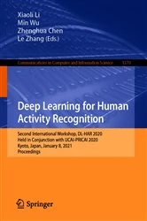 Book cover of Deep Learning for Human Activity Recognition by Xiaoli Li