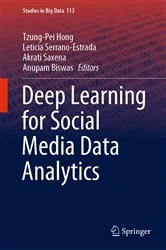 Book cover of Deep Learning for Social Media Data Analytics by Tzung-Pei Hong