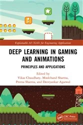 Book cover of Deep Learning in Gaming and Animations by Vikas Chaudhary