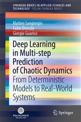 Book cover of Deep Learning in Multi-step Prediction of Chaotic Dynamics by Unknown