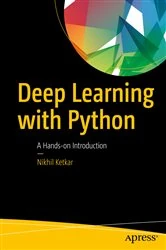 Book cover of Deep Learning with Python by Nikhil Ketkar
