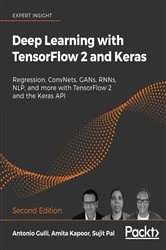 Book cover of Deep Learning with TensorFlow 2 and Keras (2nd ed.) by Antonio Gulli