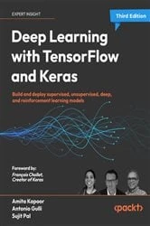 Book cover of Deep Learning with TensorFlow and Keras (3rd ed.) by Amita Kapoor