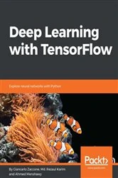 Book cover of Deep Learning with TensorFlow by Giancarlo Zaccone