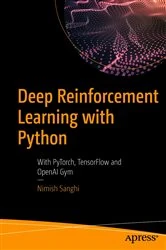 Book cover of Deep Reinforcement Learning with Python by Nimish Sanghi