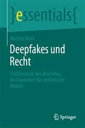 Book cover of Deepfakes und Recht by Unknown