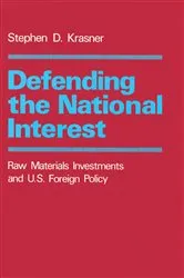 Book cover of Defending the National Interest by Stephen D. Krasner
