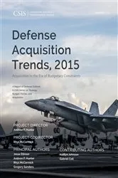 Book cover of Defense Acquisition Trends, 2015 by Jesse Ellman