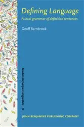 Book cover of Defining Language by Geoff Barnbrook