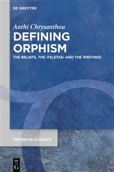 Book cover of Defining Orphism by Anthi Chrysanthou