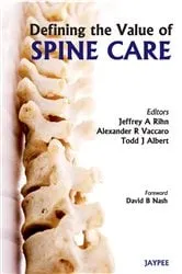 Book cover of Defining the Value of Spine Care by Jeffrey A. Rihn