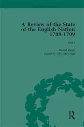 Book cover of Defoe's Review 1704-13, Volume 5 (1708-9), Part I by John McVeagh