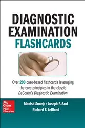 Book cover of DeGowin's Diagnostic Examination Flashcards by Richard F. LeBlond