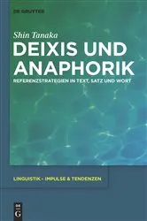 Book cover of Deixis und Anaphorik by Shin Tanaka