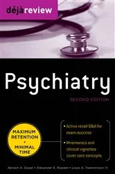 Book cover of Deja Review Psychiatry, 2nd Edition (2nd ed.) by Abilash A. Gopal