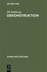 Book cover of Dekonstruktion by Pil Dahlerup