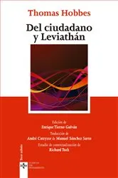 Book cover of Del ciudadano y Leviatán by Thomas Hobbes