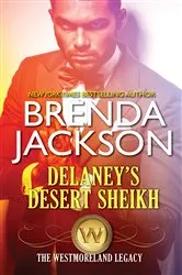 Book cover of Delaney's Desert Sheikh by Unknown