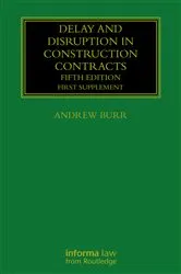 Book cover of Delay and Disruption in Construction Contracts by Andrew Burr