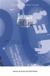 Book cover of Deleuze and Law by Unknown