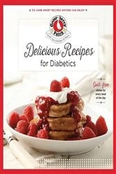 Book cover of Delicious Recipes for Diabetics by N/A