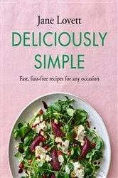 Book cover of Deliciously Simple by Jane Lovett
