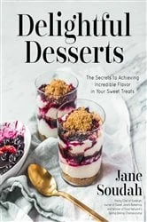 Book cover of Delightful Desserts by Jane Soudah