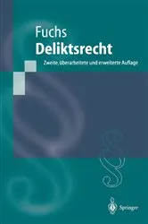 Book cover of Deliktsrecht (2nd ed.) by Maximilian Fuchs